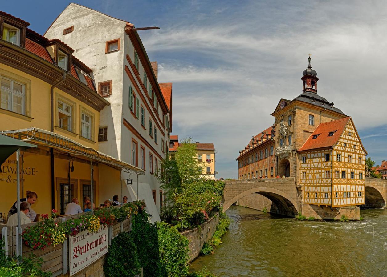 Hotel Brudermühle Bamberg Exterior foto